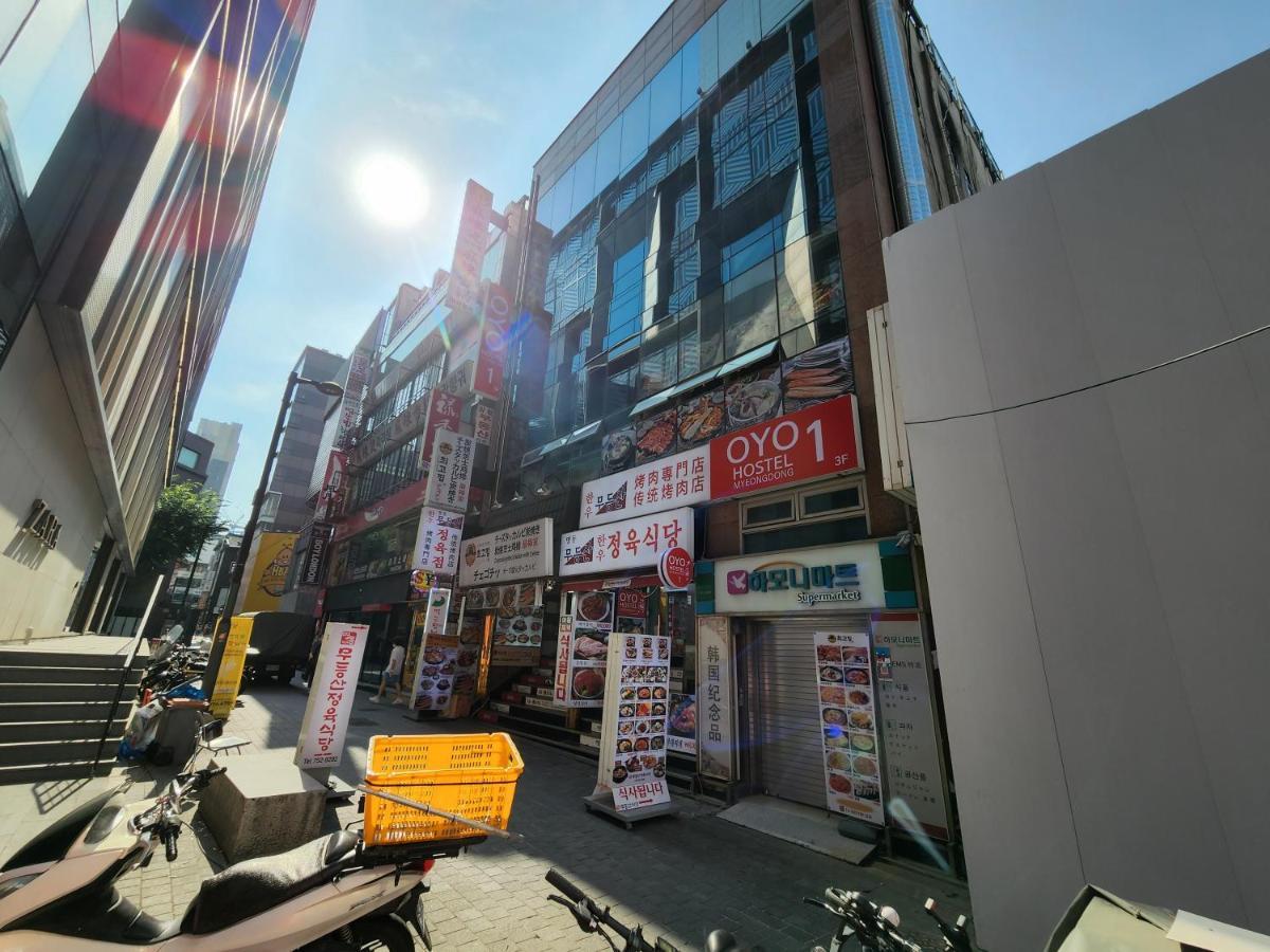 Oyo Hostel Myeongdong 1 Сеул Екстер'єр фото
